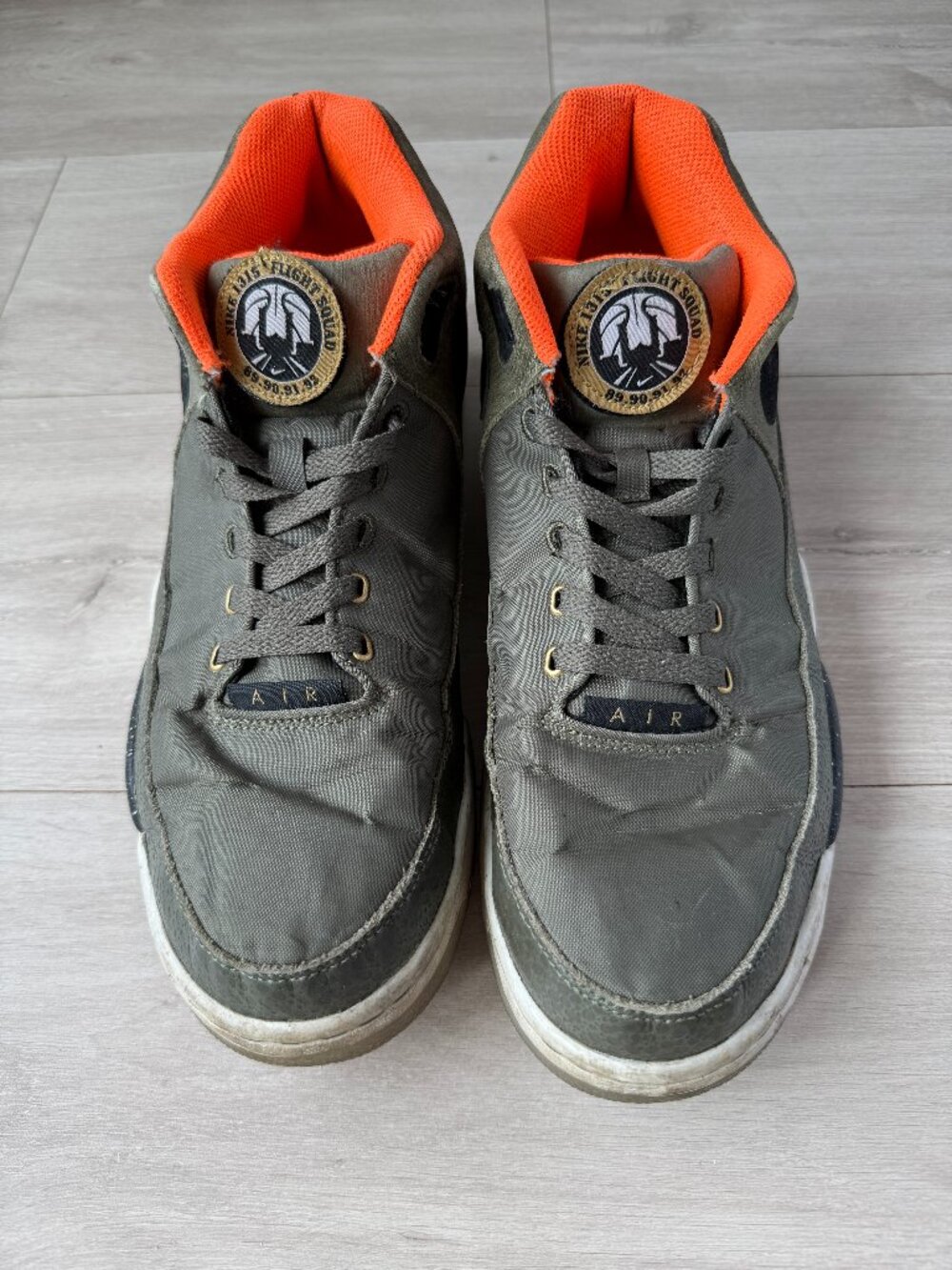 Nike Flight Squad PRM QS Olive Nylon 11.5